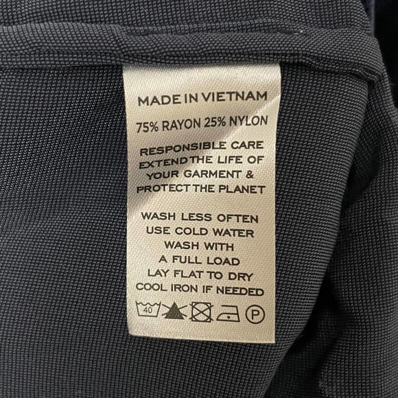 Hill House Dress Women Size XS Navy Blue Ellie Nap Velvet Midi Ruffle Pocket NWT - Picture 14 of 16